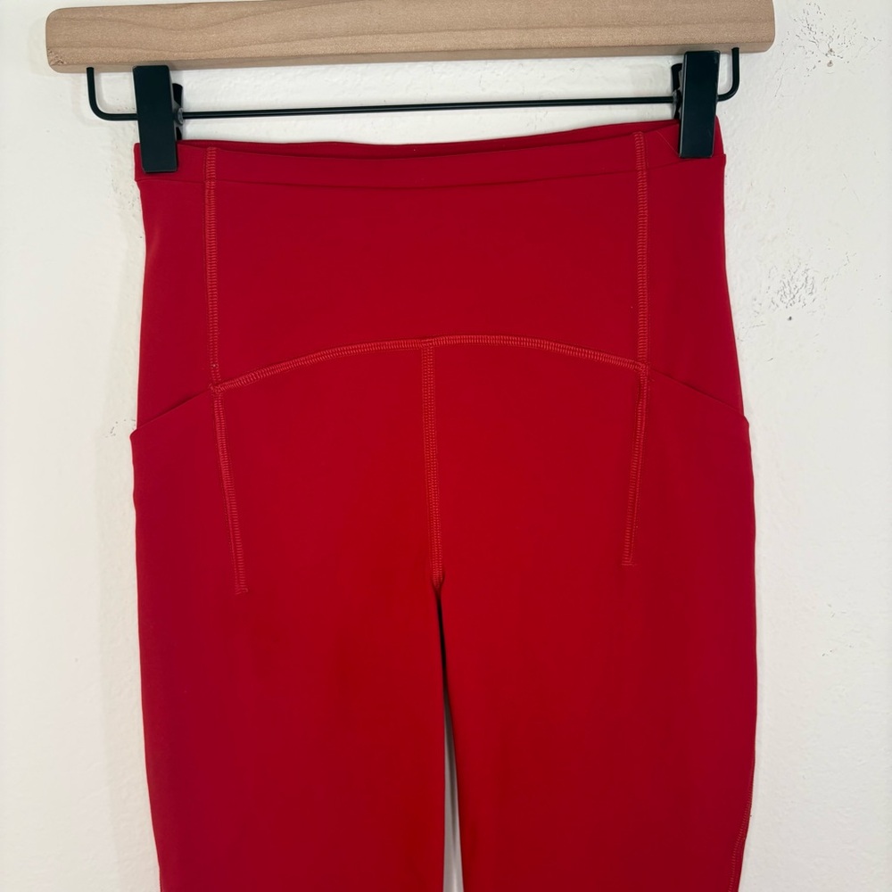 Lululemon Swift Speed High-Rise Tights leggings in red size 2 - Picture 9 of 15